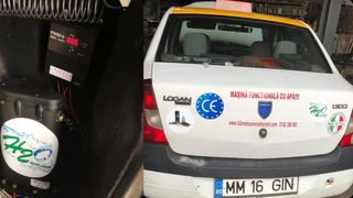 VIDEO- Loganul care merge cu apă: un român a reușit să modifice motorul mașinii personale pentru a merge cu apă