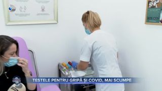 Testele pentru gripă și Covid, mai scumpe
