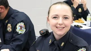 Fosta polițistă Maegan Hall