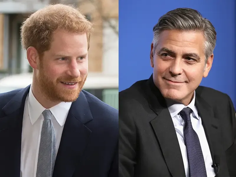 Prințul Harry, prieten cu George Clooney 