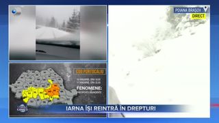 Iarna &icirc;și reintră &icirc;n drepturi