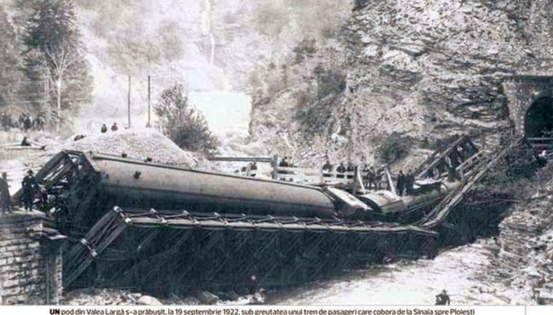 Catastrofa feroviară de la Ciurea.
