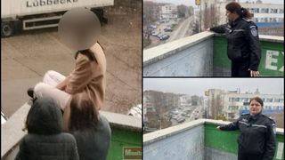 O adolescentă a încercat să-și pună capăt zilelor aruncându-se de pe mall-ul din Botoșani. Fata de 16 ani a fost salvată în ultimul moment