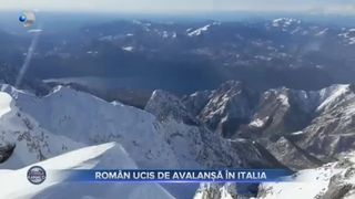 Român ucis de avalanșă în Italia