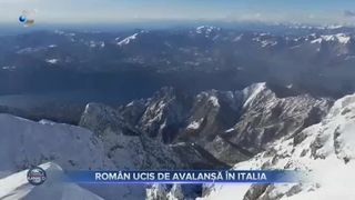 Rom&acirc;n ucis de avalanșă &icirc;n Italia
