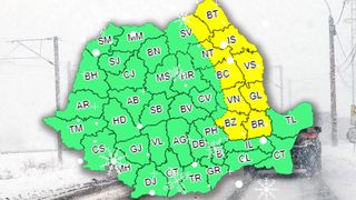 VIDEO- Depuneri de polei în Moldova și în nord-estul Munteniei: Ce spun meteorologii?
