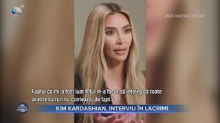 Kim Kardashian, interviu &icirc;n lacrimi