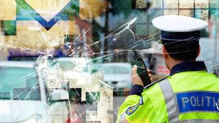 Un bărbat din Craiova a fost atacat cu o macetă, în trafic