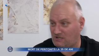 Mort de peritonită la 25 de ani