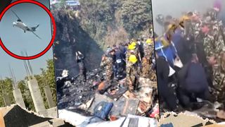 VIDEO- UPDATE: Tragedie aviatică &icirc;n Nepal: un avion cu 72 de pasageri s-a prăbușit