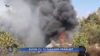 Avion cu 72 pasageri prăbușit