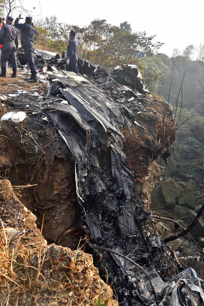 accident avion nepal