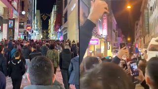 VIDEO - Proteste în Atena pentru eliberarea fraților Tate! Susținătorii lui Andrew și Tristan Tate au împânzit străzile Greciei