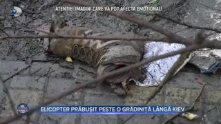 Elicopter prăbușit peste o grădiniță l&acirc;ngă Kiev