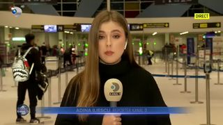 Au crezut că ia foc avionul în aer