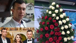 Înmormântarea soților uciși la Bran. Familia Pepene este plânsă de toți cei apropiați