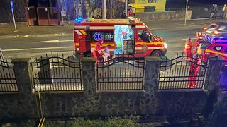 Accident rutier grav în Sibiu: Patru persoane grav rănite, transportate de urgență la spital 