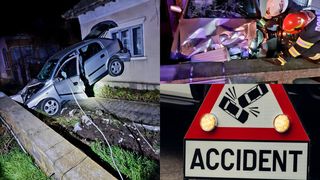 Accident rutier grav. Victima este un bărbat în vârstă de 27 de ani