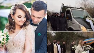 Alexandra și Nicu au fost conduși pe ultimul drum. Apropiații soților uciși cu s&acirc;nge rece la Bran sunt &icirc;ndurerați: &bdquo;Ați fost &icirc;ngerii noștri păzitori&rdquo;
