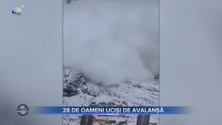28 De oameni uciși de avalanșă