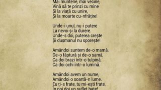 Poezii de Mica Unire 2023. Unirea Principatelor Rom&acirc;ne &icirc;n versurile poeților