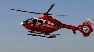 O rulotă în care erau pregătite produse de tip fast-food a explodat. Un copil de trei ani a fost preluat de un elicopter SMURD