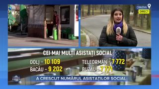 A crescut numărul asistaților sociali