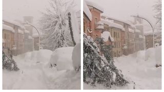 VIDEO- Ninsoarea face ravagii în Europa. Zăpadă de 1 metru și localități lăsate fără curent