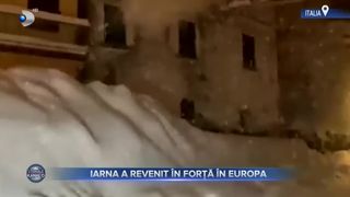 Iarna a revenit &icirc;n forță &icirc;n Europa