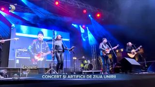 Concert și artificii de Ziua Unirii
