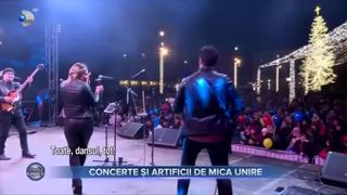 Concerte și artificii de Mica Unire