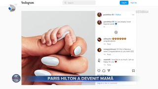 Paris Hilton a devenit mamă