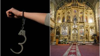 Un bărbat s-a ales cu dosar penal, după ce a încercat să fure mai multe bunuri dintr-o biserică din Brăila