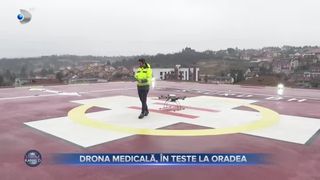 Drona medicală, &icirc;n teste la Oradea