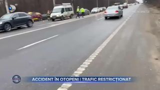 Accident în Otopeni - trafic restricționat