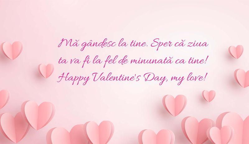 Felicitări și urări frumoase pentru luna iubirii