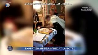 Expertiză - bebeluș &icirc;necat la botez
