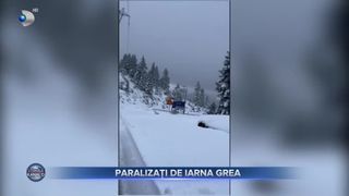Paralizați de iarna grea