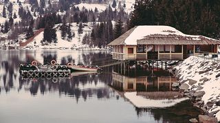 VIDEO- Piscinele Infinity - atracția stațiunii de pe malul lacului Colibița
