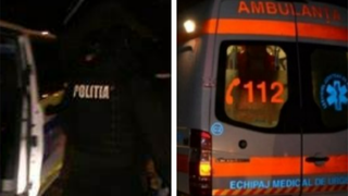 Urmărire a Poliției pe un pod din Iași. Autoturismul și mașina de Poliție au căzut în apă