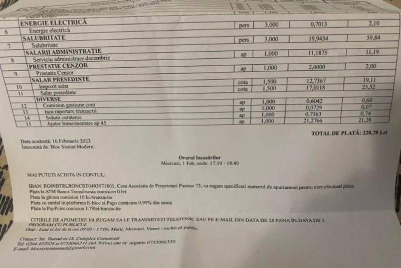 Revolta unui chiriaș din Cluj, după ce a fost pus să cotizeze 21 lei pentru înmormântarea vecinei: „Poate am trăit eu sub bananier”