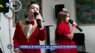 Izabela și Nikolas se lansează &icirc;n muzică