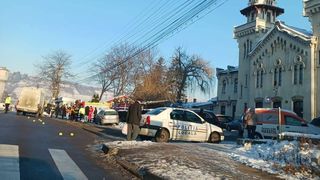 Accident grav &icirc;n zona gării din Comănești: Un pieton a murit