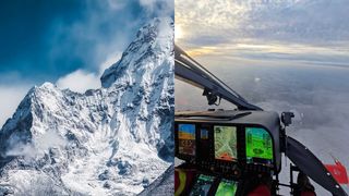 Elicopterul SMURD a fost solicitat pentru a salva o persoană accidentată pe Muntele Mic