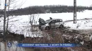Accident misterios - 2 morți &icirc;n p&acirc;r&acirc;u