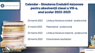 Simulare Evaluare Națională 2023. 