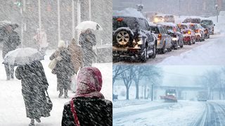 VIDEO - UPDATE-Cod galben de viscol extins până vineri, 3 februarie. Zonele în care va ninge