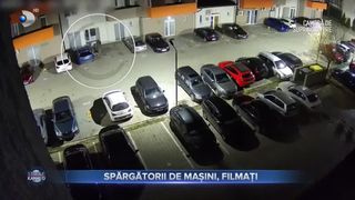 Spărgătorii de mașini, filmați