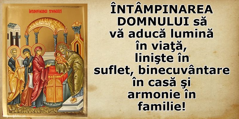 Mesaje de Întâmpinarea Domnului 2023. Cele mai frumoase urări și feliciări în această zi de mare sărbătoare!