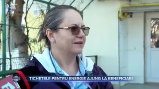 Tichetele pentru energie ajung la beneficiari